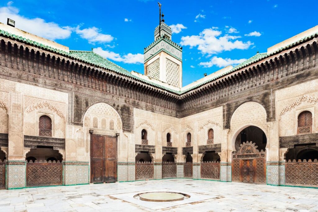 Moroccan Andalusian interior