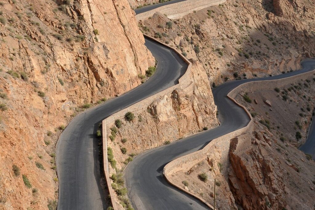 Todra Gorge Road