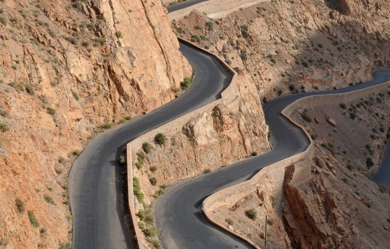 Todra Gorge Road