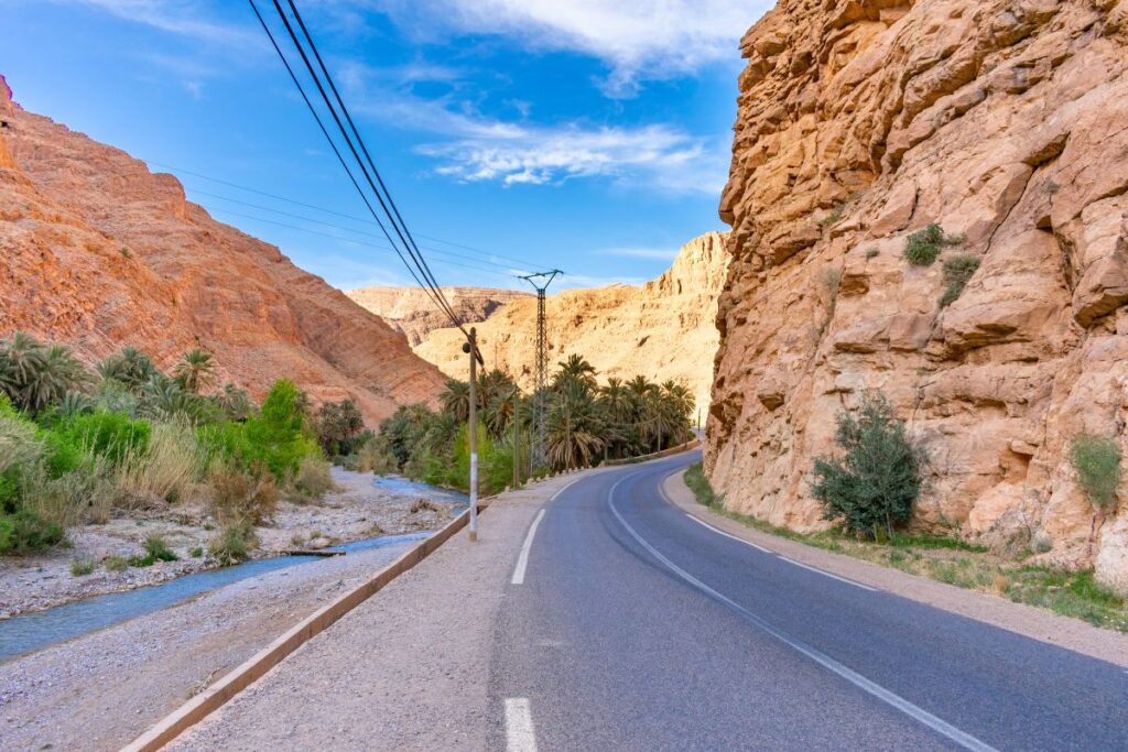 Todra Gorge Road