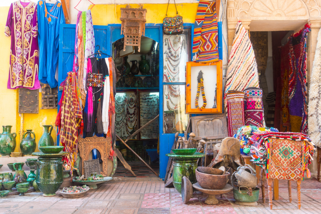 souk in Morocco